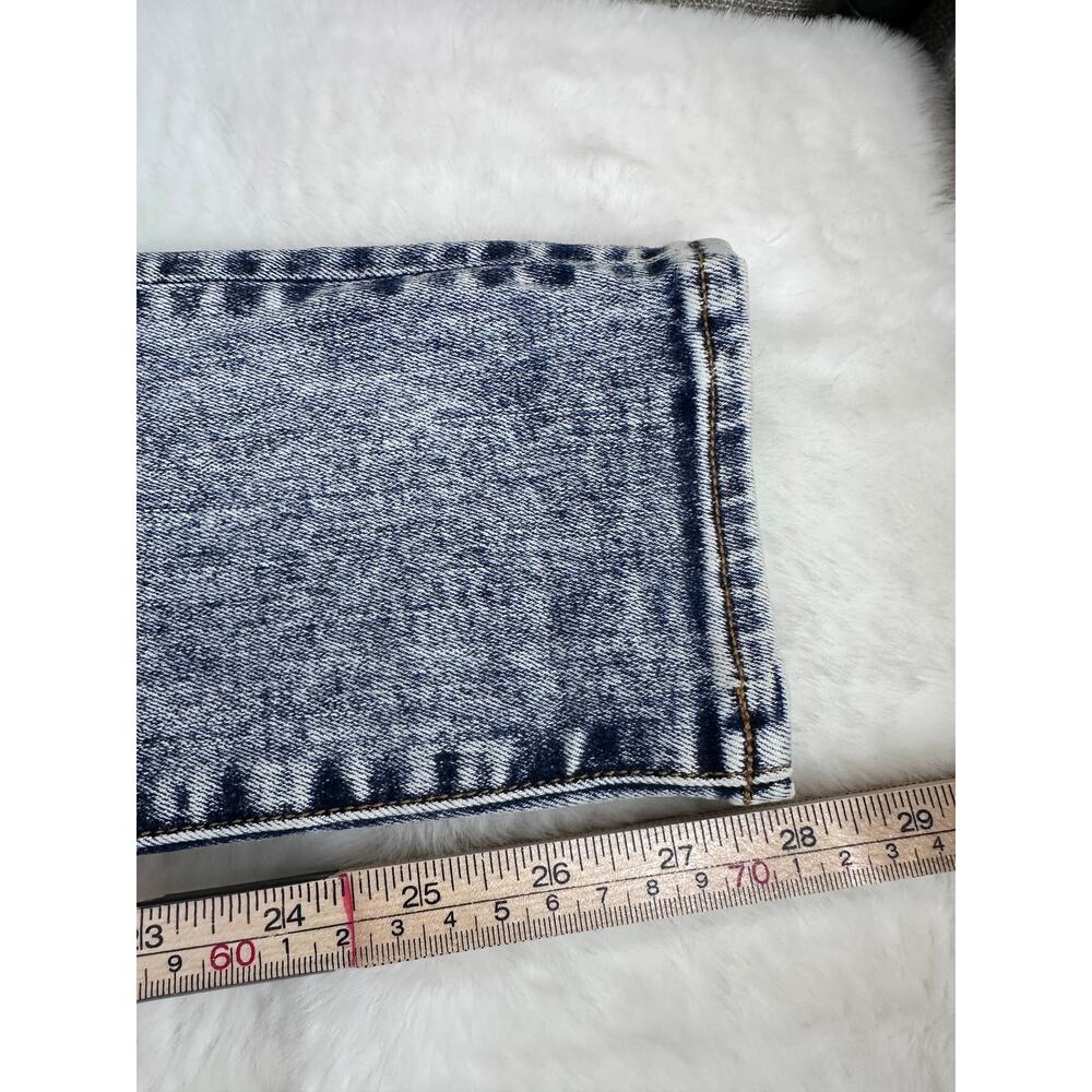 Veronica Beard Brooke Mid Rise Skinny Jeans Women's 26 Indigo Acid Wash - Picture 10 of 12
